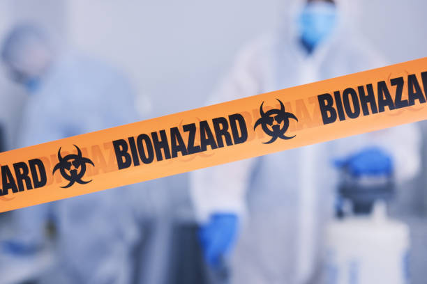 Professional Biohazard technician working in Oldwick, NJ